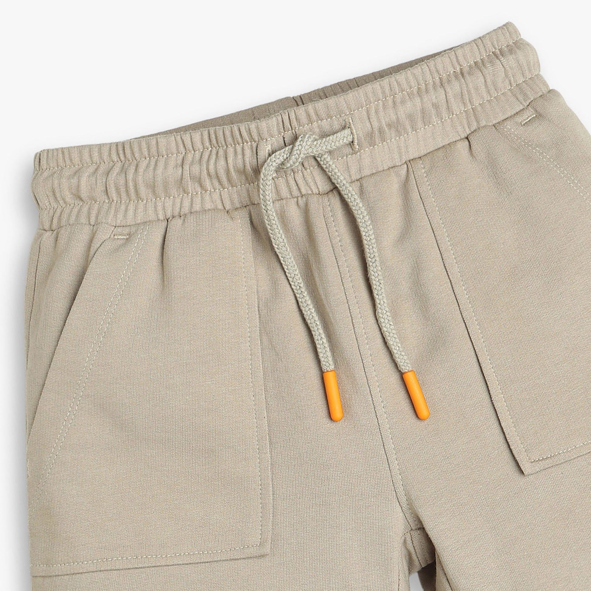 Boys Solid Cotton Shorts