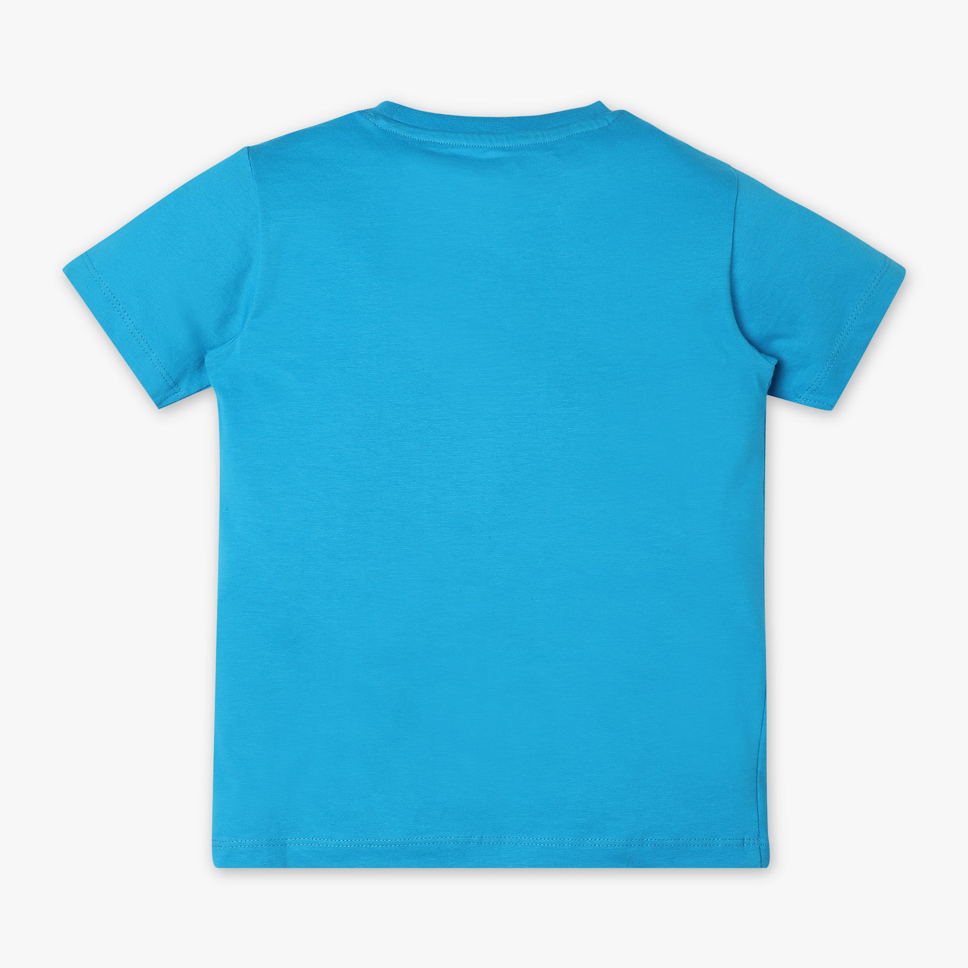 Boys Regular Fit Solid T-Shirt