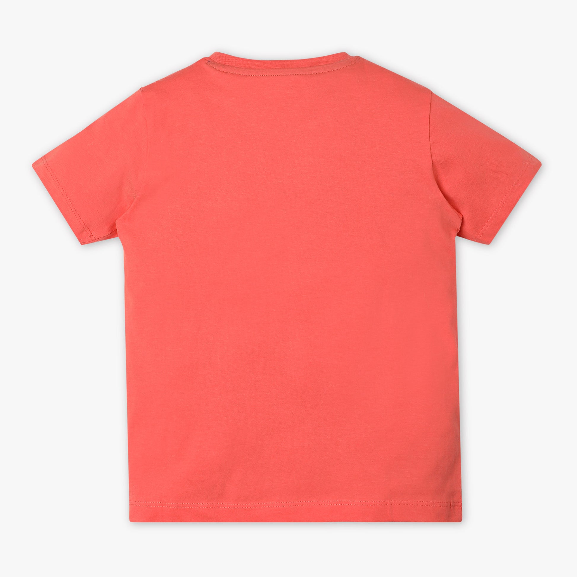 Boys Regular Fit Solid T-Shirt