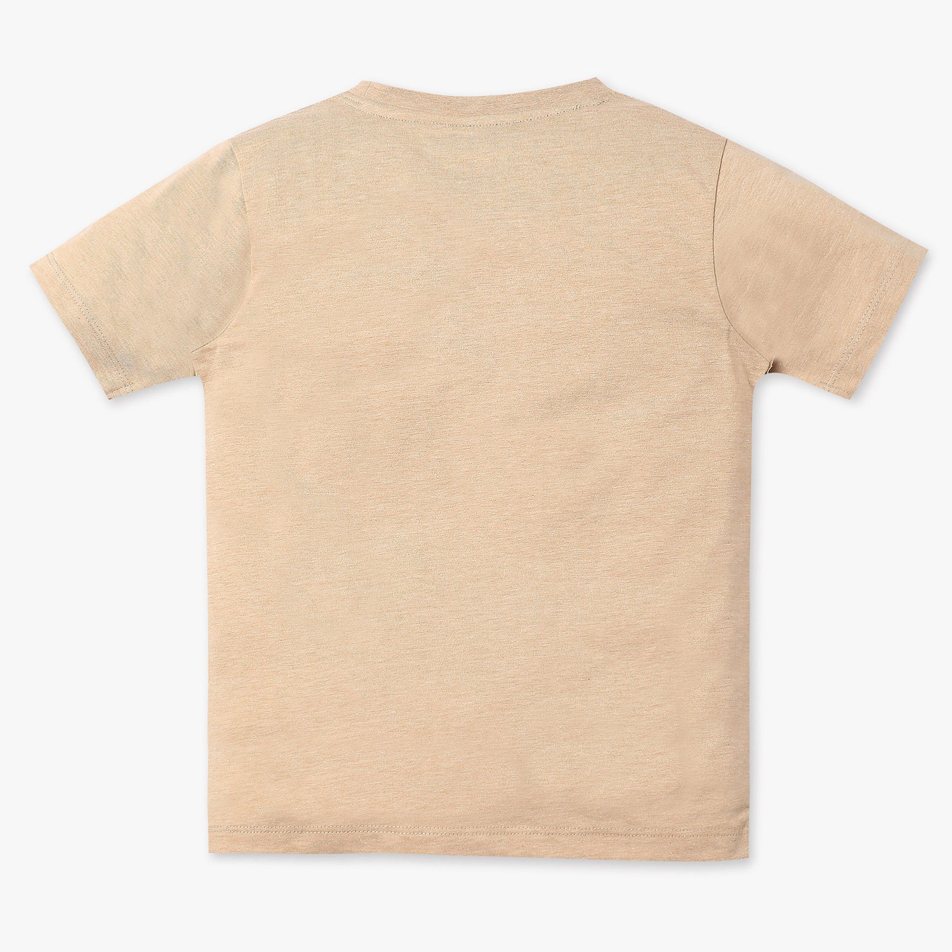 Boys Regular Fit Solid T-Shirt