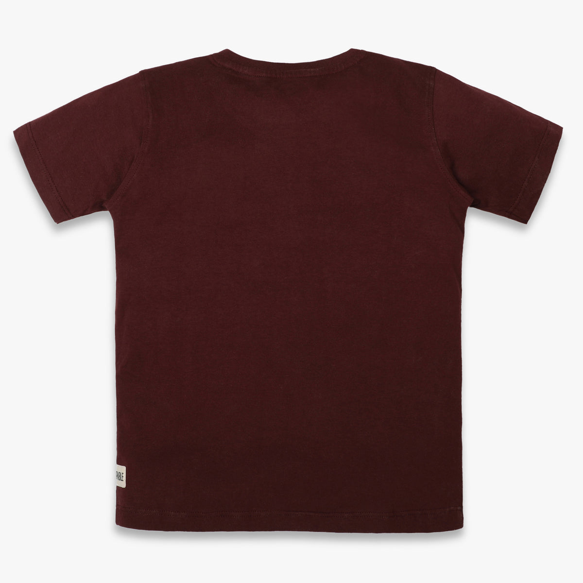 Boys Regular Fit Solid T-Shirt