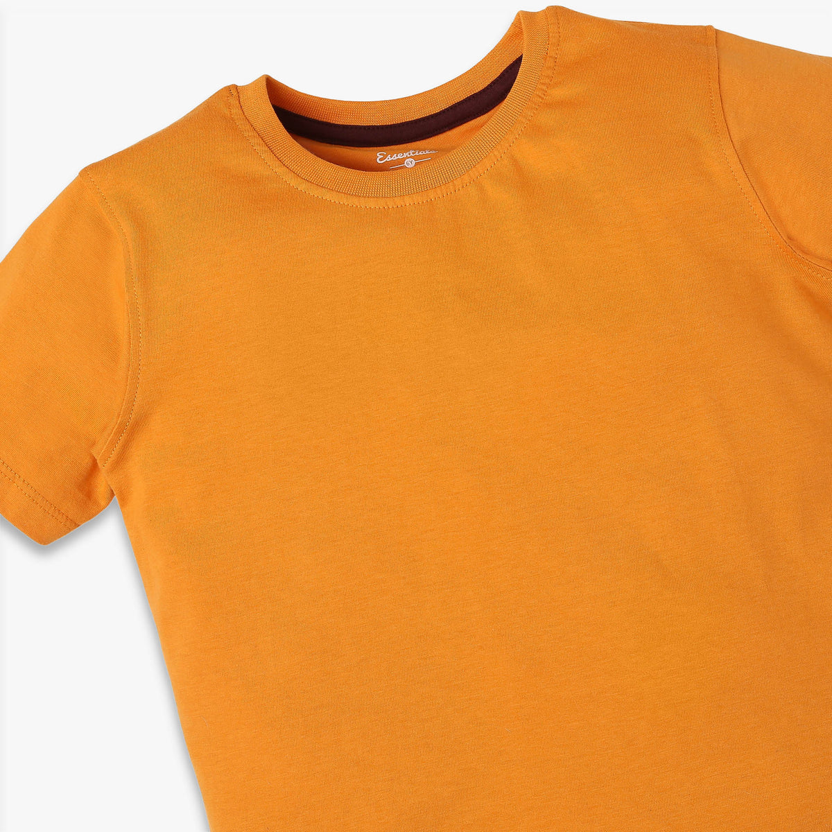 Boys Regular Fit Solid T-Shirt