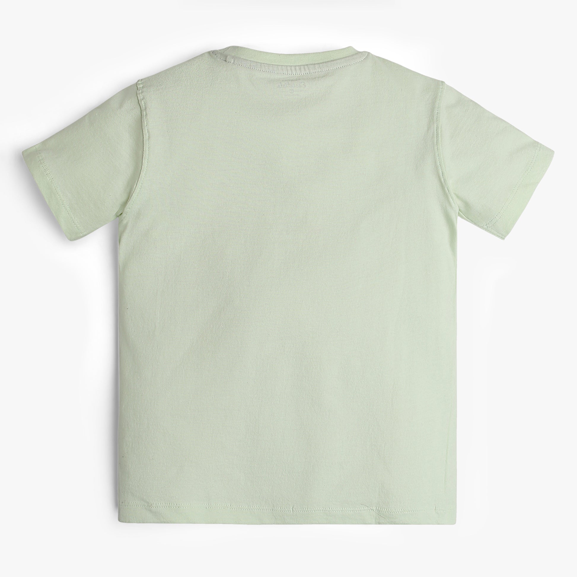 Boys Regular Fit Solid T-Shirt