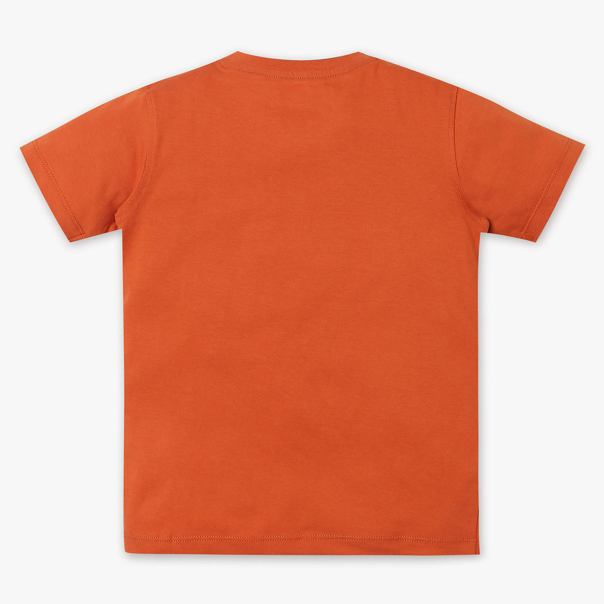 Boys Regular Fit Solid T-Shirt