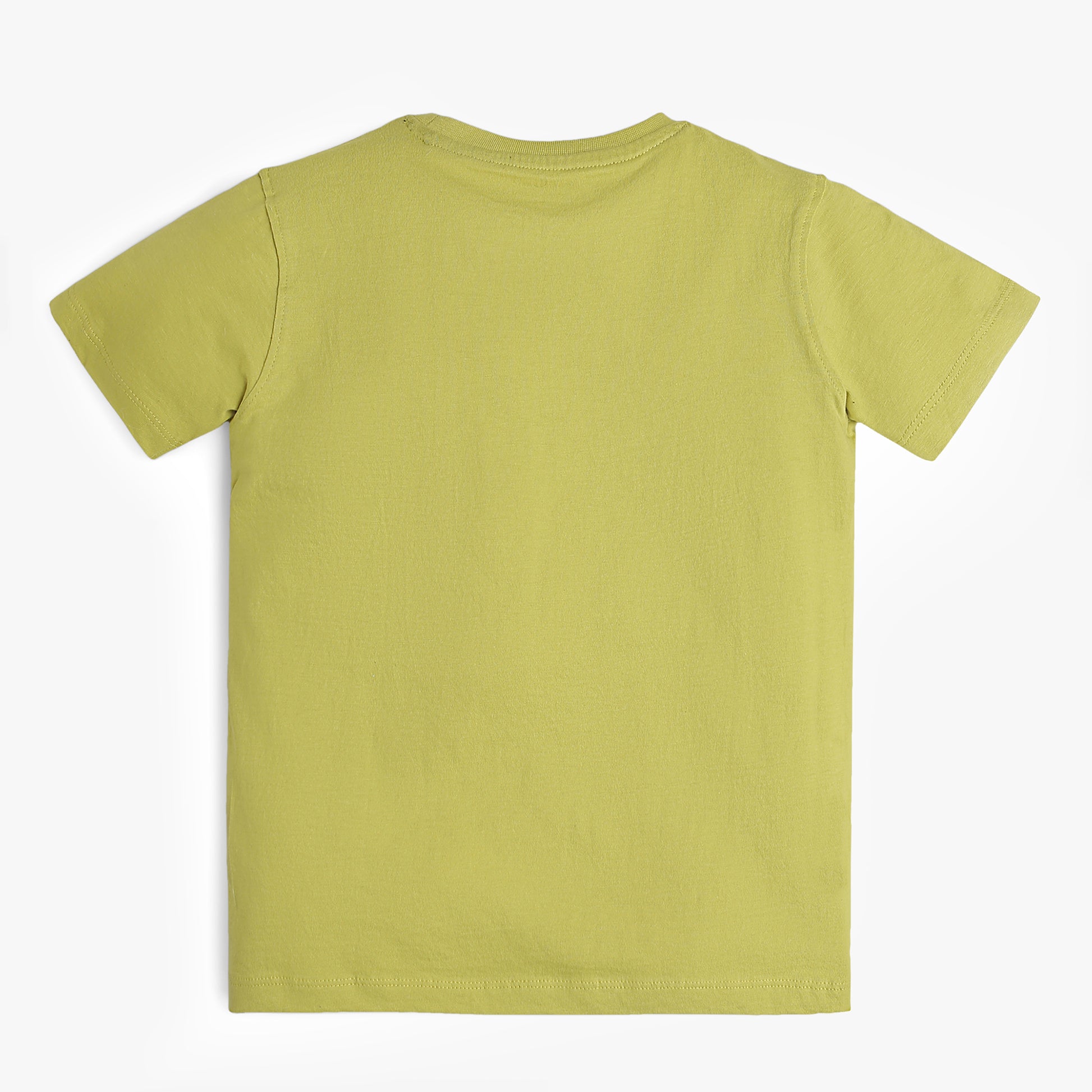 Boys Regular Fit Solid T-Shirt