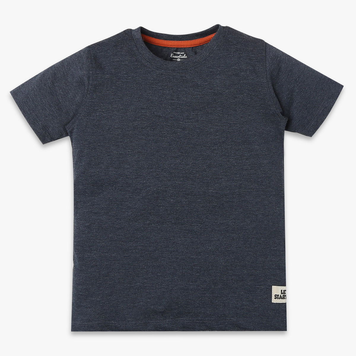 Boys Regular Fit Solid T-Shirt