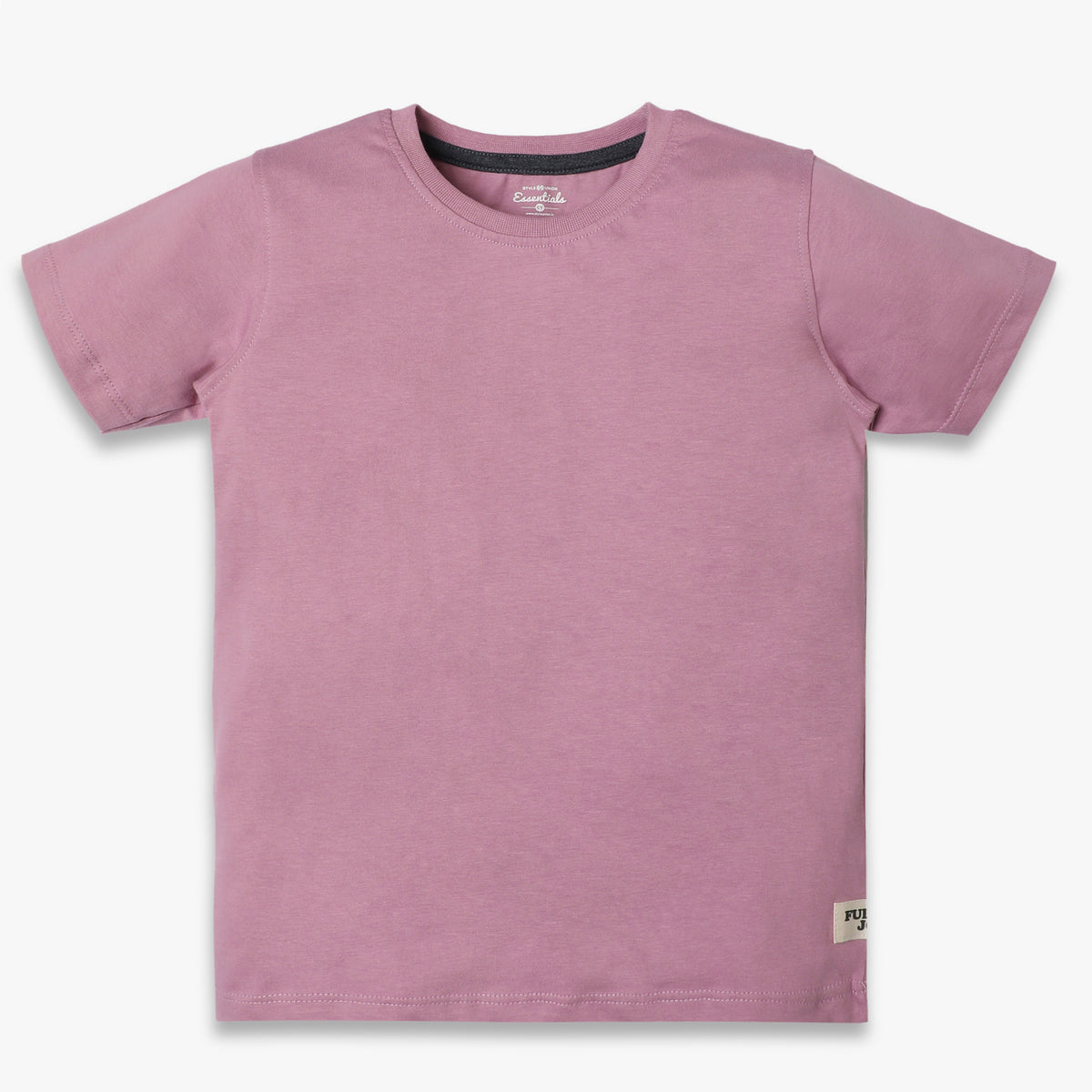 Boys Regular Fit Solid T-Shirt