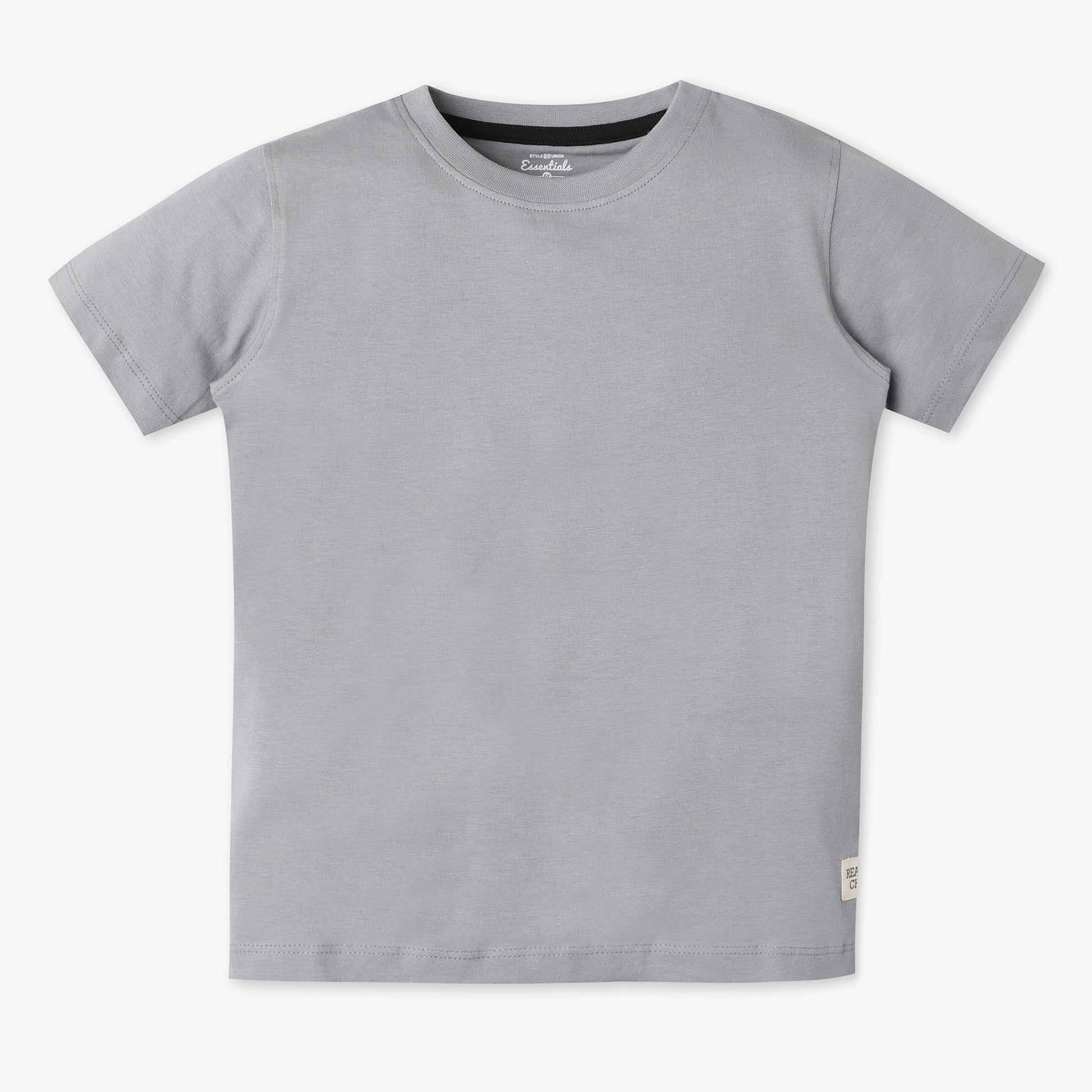 Buy Boys Crew Neck Cotton T-Shirt - Style Union