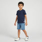 Boys Cotton Crew Neck T-Shirt