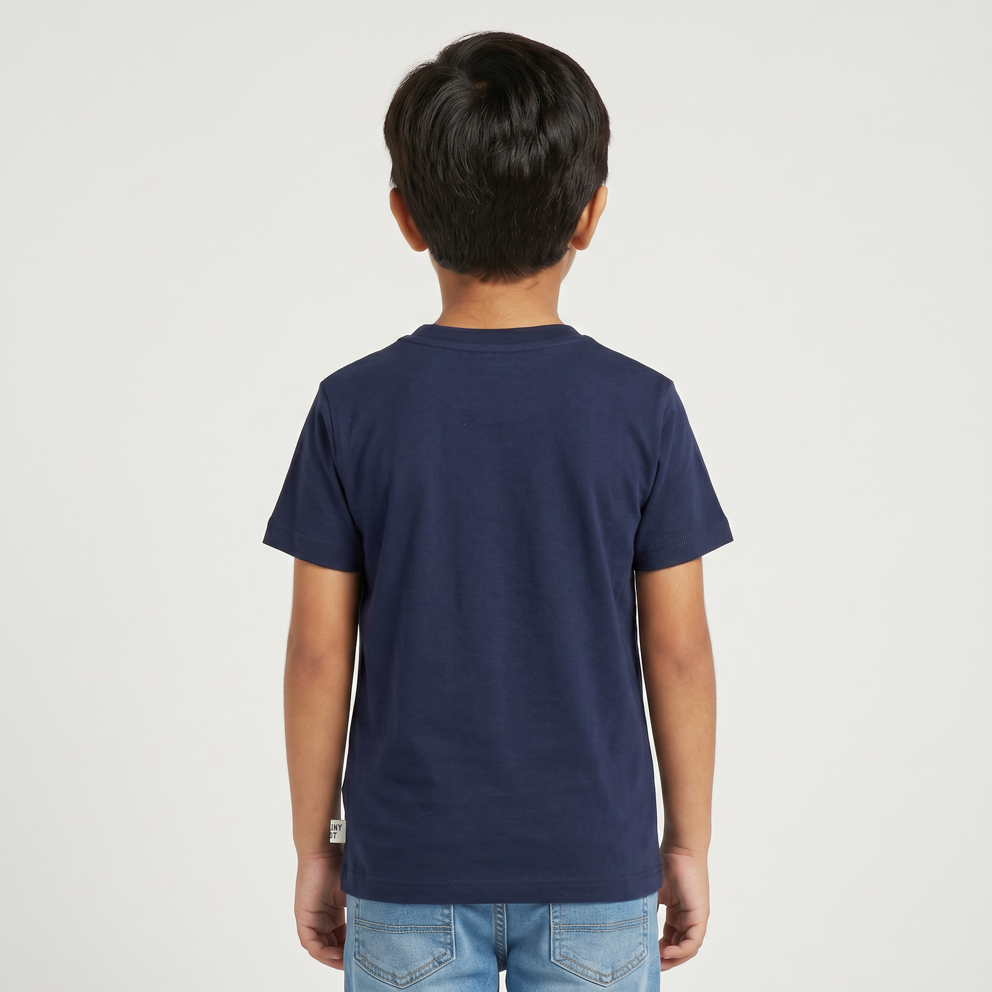 Boys Cotton Crew Neck T-Shirt