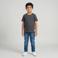 Boys Cotton Crew Neck T-Shirt