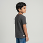Boys Cotton Crew Neck T-Shirt