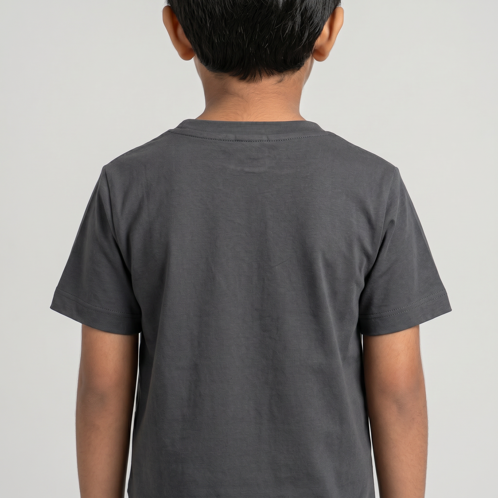 Boys Cotton Crew Neck T-Shirt