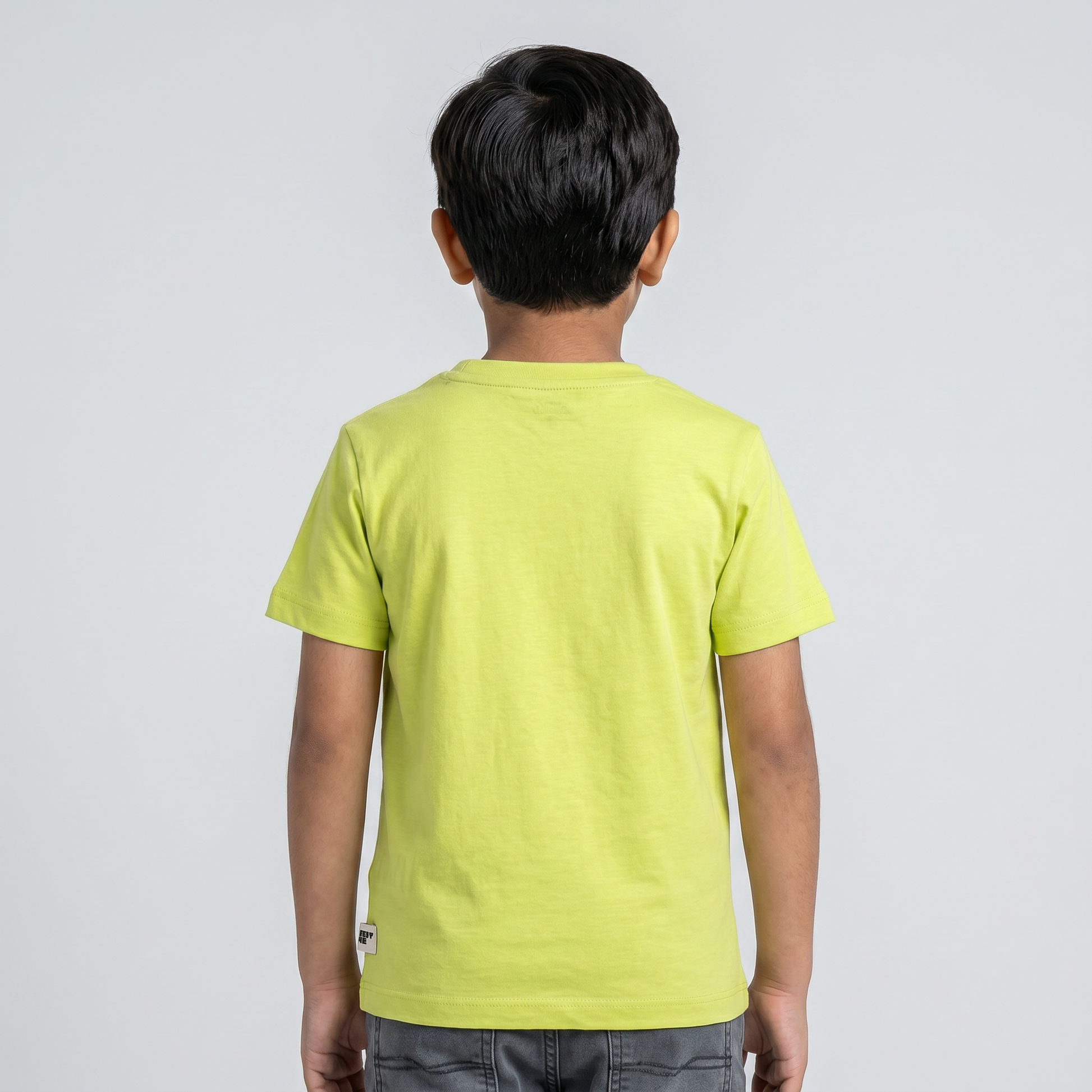 Boys Cotton Crew Neck T-Shirt