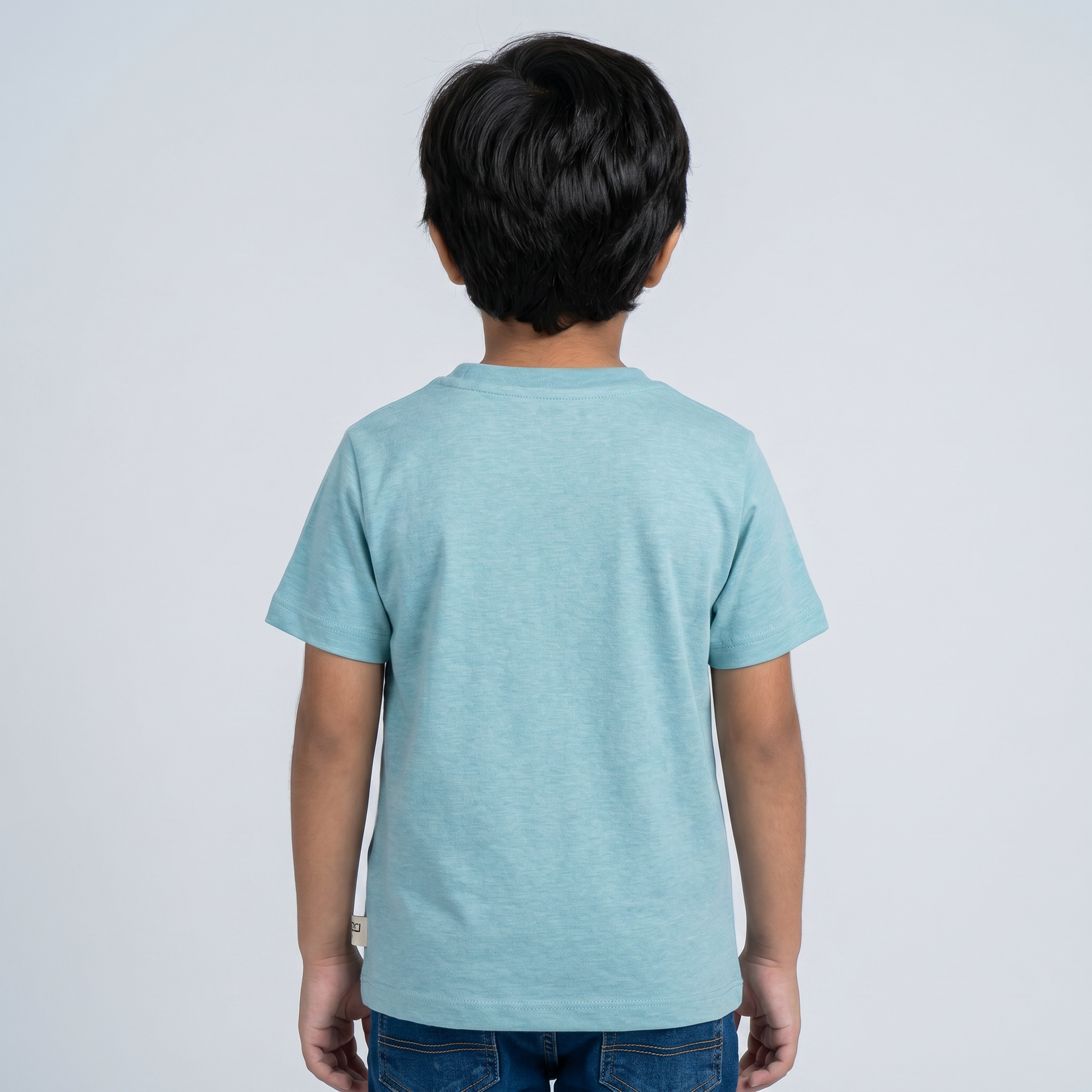 Boys Cotton Crew Neck T-Shirt