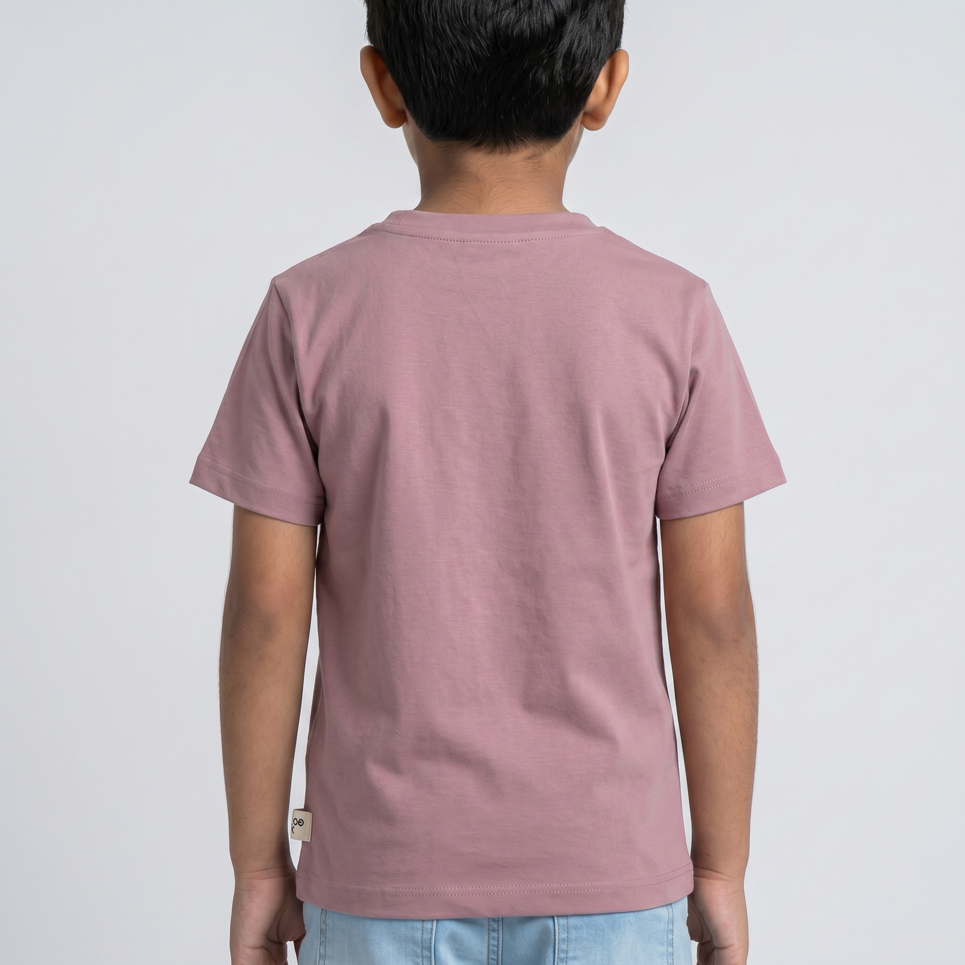 Boys Cotton Crew Neck T-Shirt