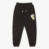 Boys Regular Fit Solid Mid Rise Trackpants