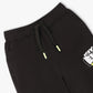 Boys Regular Fit Solid Mid Rise Trackpants