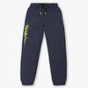 Boys Regular Fit Solid Mid Rise Trackpants