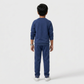 Boys Cotton Solid Mid Rise Trackpants