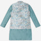Boys Regular Fit Printed Kurta with Pant Set