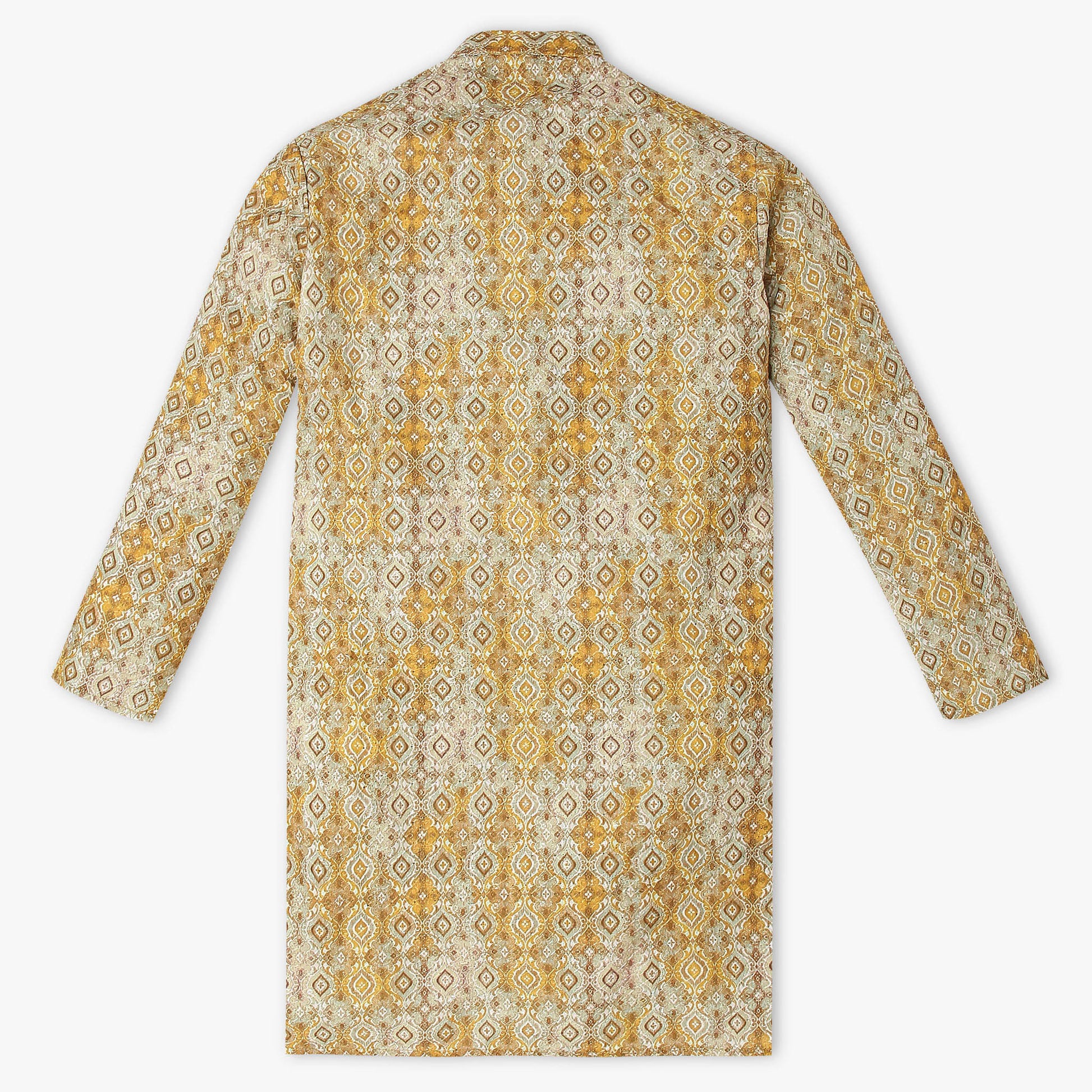 Boys Embroidered Kurta with Pant Set