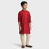 Boys Printed Kurta with Pant Set