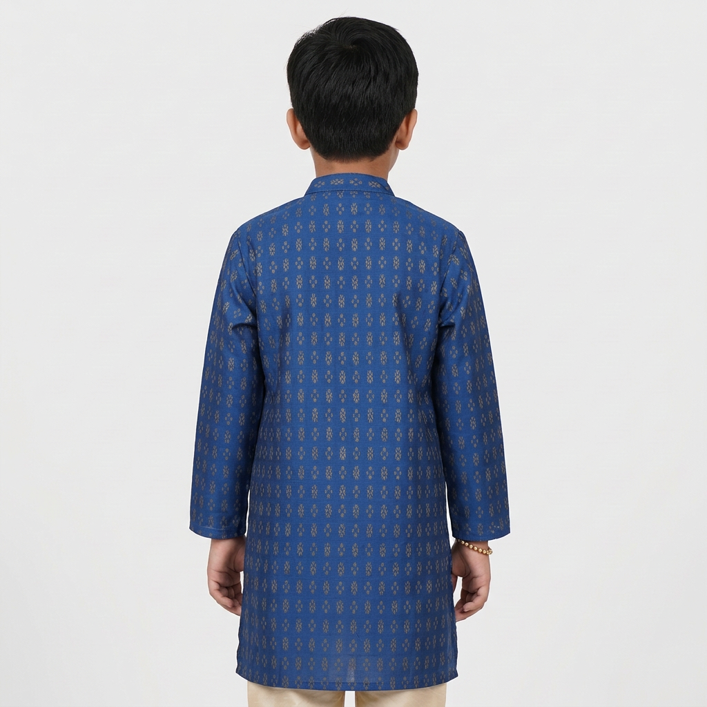Boys Printed Kurta with Pant Set