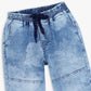 Boys Regular Fit Embellished Mid Rise Joggers