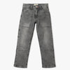 Boys Straight Fit Cut and Sew Mid Rise Jeans
