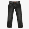 Slim Fit Solid Full Length Mid Rise Jeans