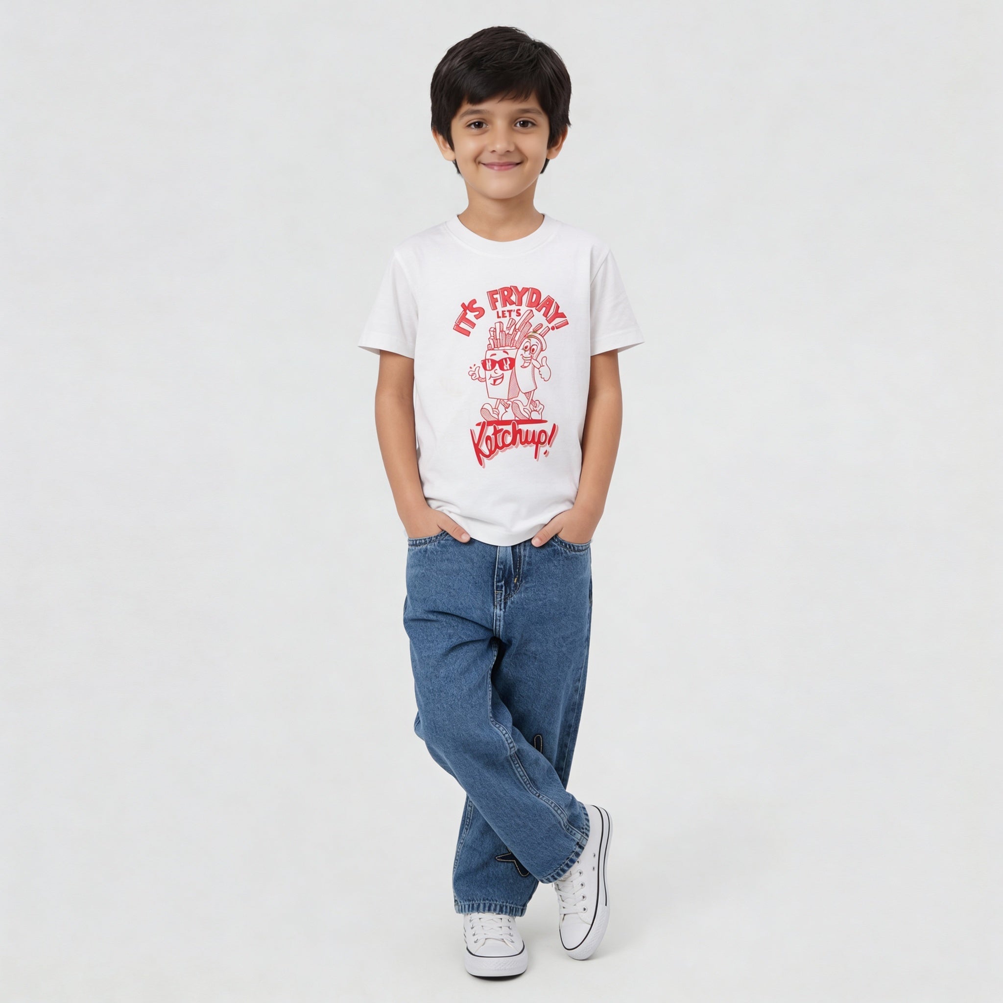 Boys Loose Fit Jeans