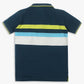 Boys Regular Fit Striped Polo T-Shirt