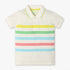 Boys Regular Fit Striped Polo Neck Half Sleeve Polo T-Shirt
