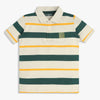 Boys Striped Sport Polo T-Shirt