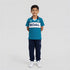 Boys Cut And Sew Collar Sport Polo T-Shirt