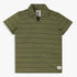 Boys Cotton Striped Polo T-Shirt