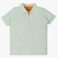 Boys Solid Polo T-Shirt