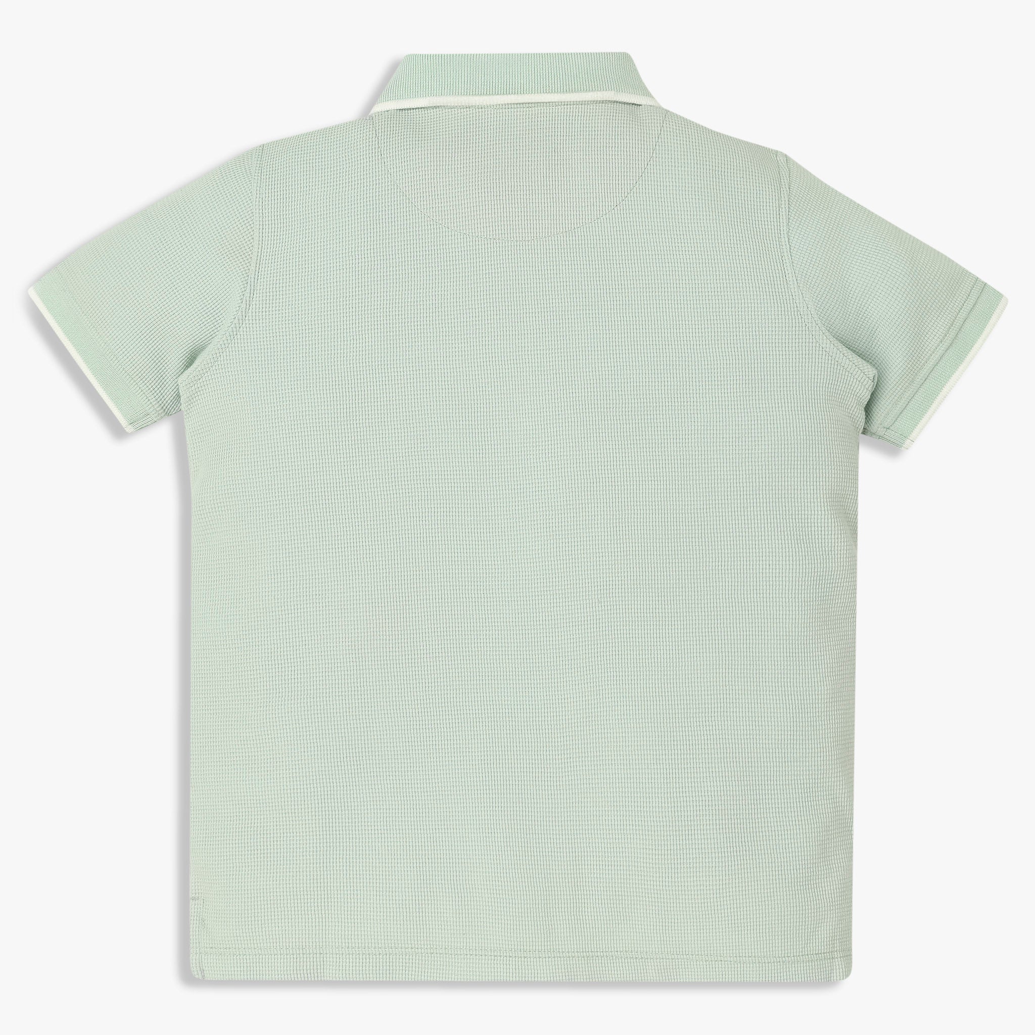 Boys Solid Polo T-Shirt