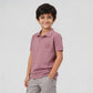 Boys Johnny Collar Mellow Mood T-Shirt