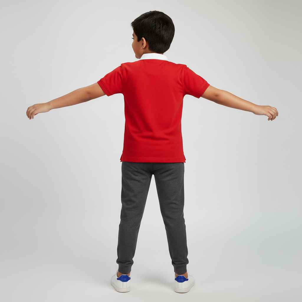 Boys Cotton Polo T-Shirt