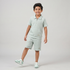 Boys Solid Polo T-Shirt