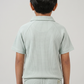 Boys Solid Polo T-Shirt