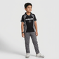 Boys Woven Cut and Sew Polo T-Shirt