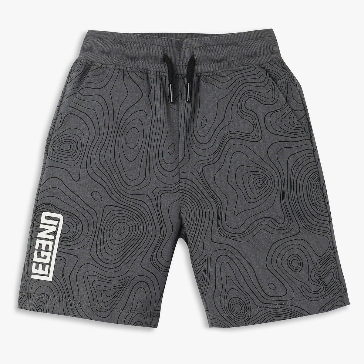 Boys Regular Fit Printed Shorts