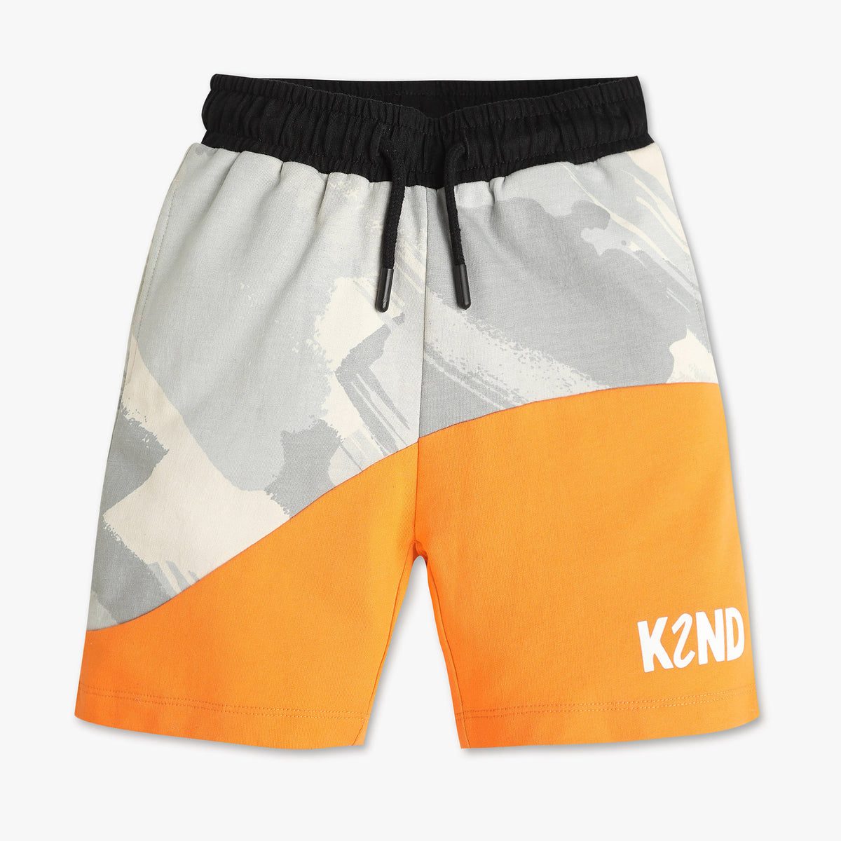 Boys Cut and Sew Knee Length Shorts