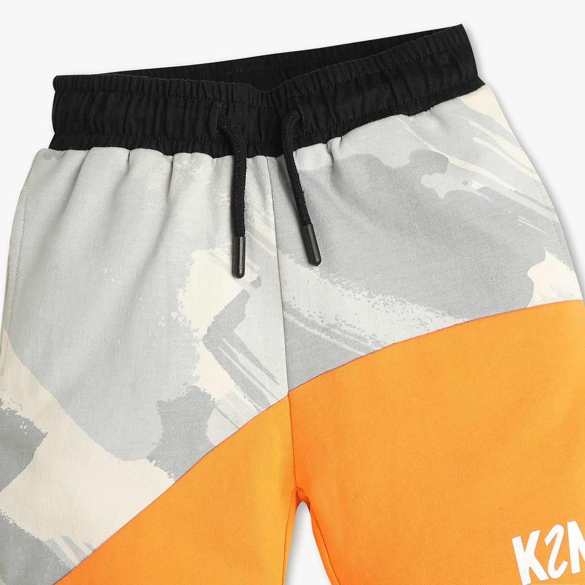 Boys Cut and Sew Knee Length Shorts