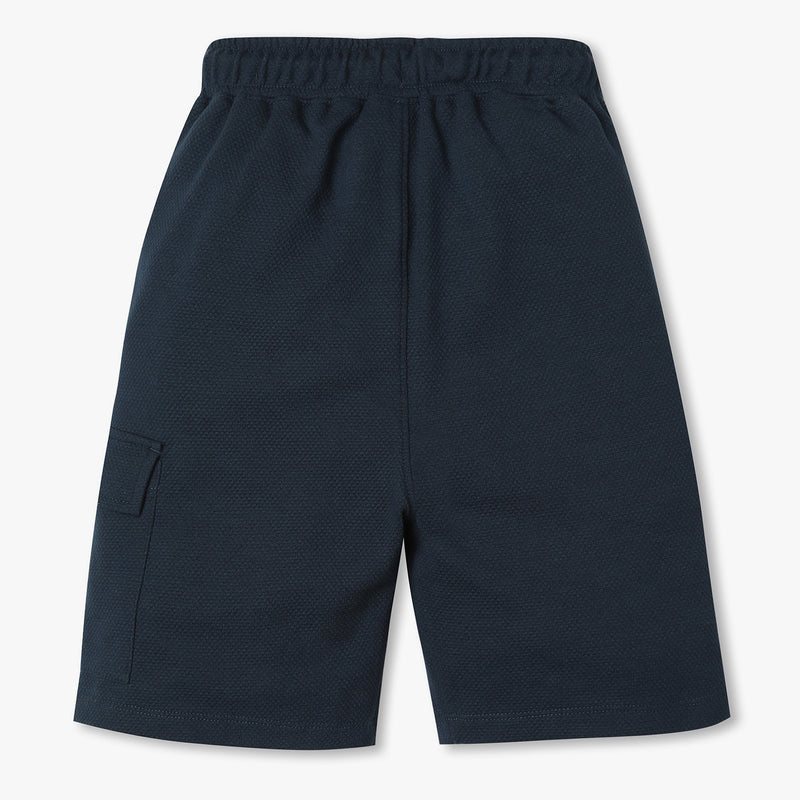 Boys Mid Rise Knee Length Shorts