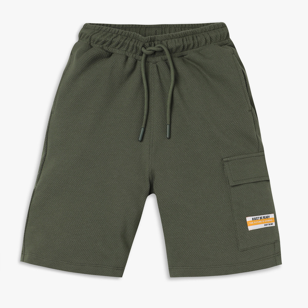 Boys Regular Fit Solid Shorts