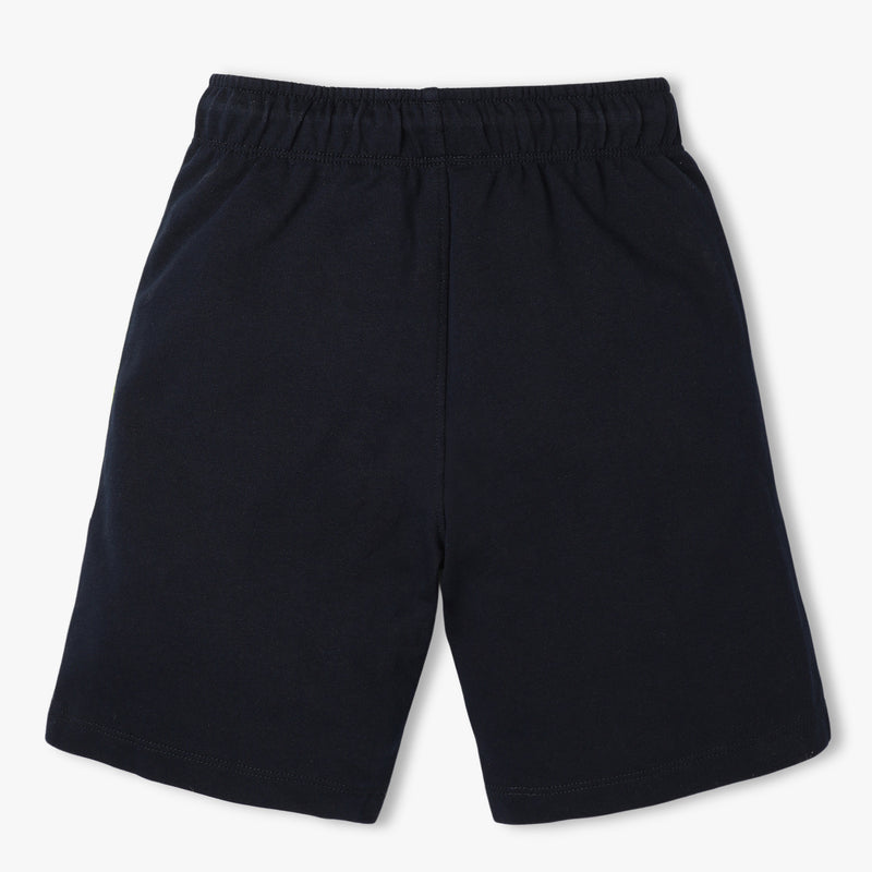 Boys Oversize Knee Length Solid Shorts